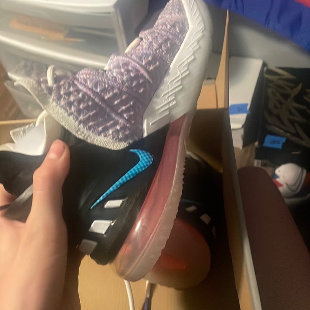 LeBron pink and purple